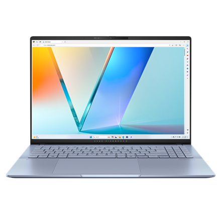 Asus Vivobook S 16 S5606CA-RI069W | Mist Blue | 16 " | OLED | 3K | 2880 x 1800 pixels | Intel Core Ultra 7 | 255H | 16 GB | LPDDR5X | Solid-state drive capacity 1000 GB | Intel Arc Graphics | Windows 11 Home | 802.11be | Bluetooth version 5.4 | Keyboard language English | Keyboard backlit | Warranty 24 month(s) - Image 2