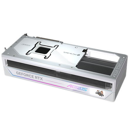 Gigabyte AORUS GeForce RTX 5090 STEALTH ICE 32G | NVIDIA | 32 GB | GeForce RTX 5090 | GDDR7 | HDMI ports quantity 1 | PCI-E 5.0 - Image 3