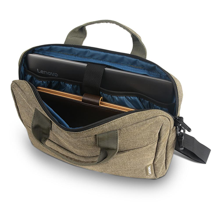 Lenovo | Casual Toploader T210 | Fits up to size 15.6 " | Messenger - Briefcase | Green - Image 7