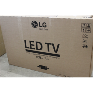 SALE OUT. LG 43UN640S0LD 43“ 3840x2160/300cd/m2/ HDMI RF | SALE OUT. LG USED, MISSING PLASTIC HOLDERS AND ORIGINAL REMOTE CONTROL