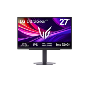 LG | 27G810A-B | 27 " | IPS | UHD | 16:9 | 180 Hz | 1 ms | 3840 x 2160 pixels | 400 cd/m² | HDMI ports quantity 2