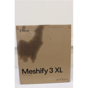 SALE OUT. SALE OUT. Fractal Design Meshify 3 XL | Black Solid | ATX | DAMAGED PACKAGING | Power supply included No