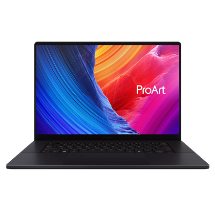 Asus | ProArt P16 H7606WW-SE009X | Nano Black | 16 " | OLED | Touchscreen | 4K | 3840 x 2400 pixels | 120 Hz | Glossy | AMD Ryzen AI 9 | HX370 | 64 GB | LPDDR5X | Solid-state drive capacity 2000 GB | NVIDIA GeForce RTX 5080 | GDDR7 | 16 GB | Windows 11 Pro | 802.11be | Bluetooth version 5.4 | Keyboard language US international | Keyboard backlit | Warranty 24 month(s) - Image 2