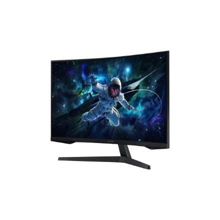 Samsung | Gaming Monitor | LS32CG552EUXEN | 32 " | VA | 16:9 | 165 Hz | 1 ms | 2560 x 1440 pixels | 300 cd/m² | Black - Image 4