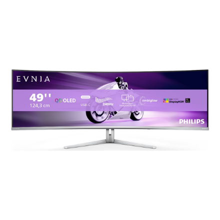 Philips | Gaming Monitor | 49M2C8900/00 | 48.9 " | 32:9 | 240 Hz | 0.03 ms | 5120 x 1440 pixels | 450 cd/m² | HDMI ports quantity 2 - Image 5