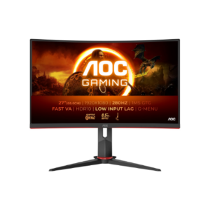 AOC | C27G2Z3/BK | 27 " | VA | FHD | 16:9 | 280 Hz | 1 ms | 1920 x 1080 pixels | 300 cd/m² | HDMI ports quantity 2 | Warranty 36 month(s)