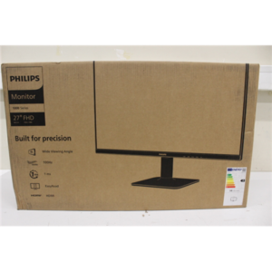SALE OUT. Philips 27E2N1100L/00 | 27 " | VA | 16:9 | 100 Hz | 4 ms | 1920 x 1080 pixels | 250 cd/m² | HDMI ports quantity 1 | Black | Warranty 34 month(s) | DAMAGED PACKAGING