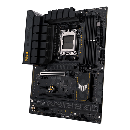 Asus | TUF GAMING B650-PLUS WIFI | Processor family AMD | Processor socket AM5 | DDR5 DIMM | Memory slots 4 | Supported hard disk drive interfaces SATA, M.2 | Number of SATA connectors 4 | Chipset AMD B650 | ATX - Image 5