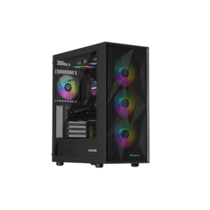 Genesis Gaming PC Case | Diaxid 605 ARGB | Black | Midi Tower