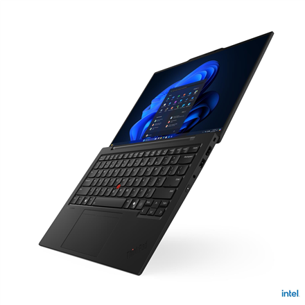 Lenovo ThinkPad X1 Carbon G13 Aura Edition | Black | 14 " | IPS | WUXGA | 1920 x 1200 pixels | Anti-glare | Intel Core Ultra 7 | 258V | 32 GB | Soldered LPDDR5x | Solid-state drive capacity 512 GB | Intel Arc Graphics 140V | Windows 11 Pro | 802.11be | Bluetooth version 5.4 | LTE Upgradable | Keyboard language Nordic | Keyboard backlit | Warranty 36 month(s) | Battery warranty 12 month(s) - Image 3