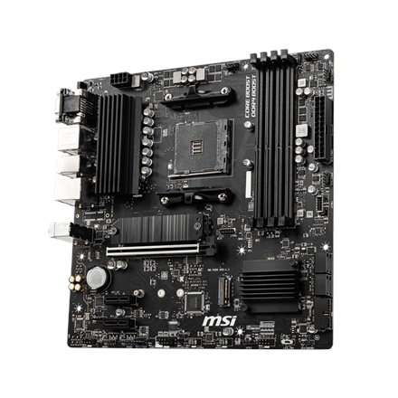 MSI | B550M PRO-VDH | Processor family AMD | Processor socket AM4 | DDR4 | Memory slots 4 | Number of SATA connectors 4 | Chipset AMD B | Micro ATX - Image 6