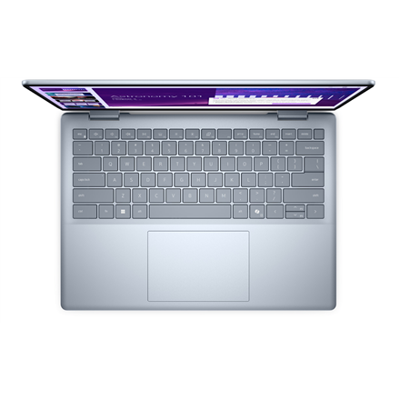 Dell Plus 14 2-in-1 DB04250 | Ice Blue | 14 " | Touchscreen | 2K | 1920 x 1200 pixels | Intel Core Ultra 5 | 226V | 16 GB | LPDDR5X | Solid-state drive capacity 512 GB | Intel Arc Graphics | Windows 11 Pro | 802.11be | Keyboard language English | Keyboard backlit | Warranty 36 month(s) | Battery warranty 12 month(s) - Image 4