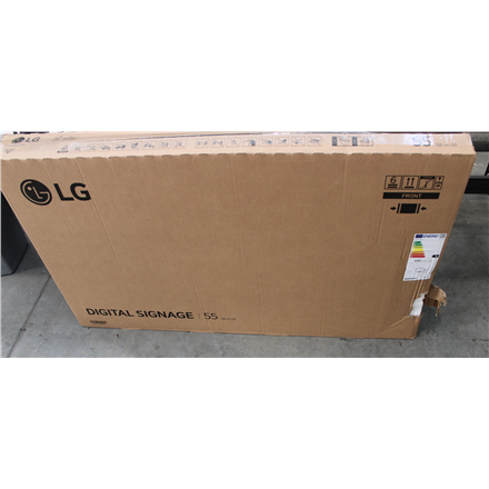 SALE OUT. LG 55UH5Q-E 55“ 3840x2160/500cd/m2/16:9/8ms/HDMI, DP, Audio Out | LG 55UH5Q-E | 55 " | Landscape/Portrait | 24/7 | WebOS | Wi-Fi | DAMAGED PACKAGING | 500 cd/m² | 8 ms | 178 ° | 178 ° - Image 2