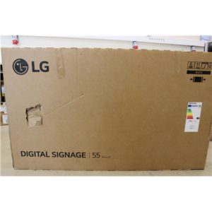 SALE OUT. | LG 4K UHD Signage | 55UL5Q-E | 55 " | 500 cd/m² | Landscape/Portrait | 24/7 | webOS | Wi-Fi | DAMAGED PACKAGING, DENT WITH DAMAGED PAINT IN THE BACK | 178 ° | 178 °