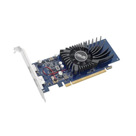 Asus | NVIDIA | 2 GB | GeForce GT 1030 | GDDR5 | HDMI ports quantity 1 | PCI Express 3.0 | Memory clock speed 6008 MHz | Processor frequency 1266 MHz - Image 3