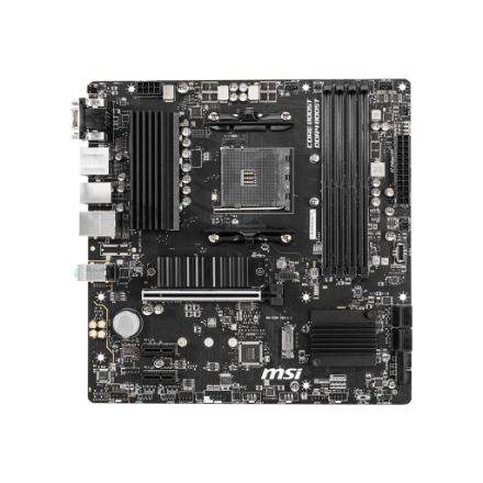 MSI | B550M PRO-VDH | Processor family AMD | Processor socket AM4 | DDR4 | Memory slots 4 | Number of SATA connectors 4 | Chipset AMD B | Micro ATX - Image 3