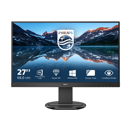Philips | USB-C Monitor | 276B9/00 | 27 " | IPS | QHD | 16:9 | 75 Hz | 4 ms | 2560 x 1440 pixels | 350 cd/m² | HDMI ports quantity 1 | Black - Image 2