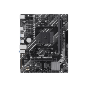 Asus | Processor family AMD A520 | Processor socket 1 x Socket AM4 | 2 DIMM slots - DDR4, ECC, unbuffered | Supported hard disk drive interfaces SATA-600 (RAID), 1 x M.2 | Number of SATA connectors 4