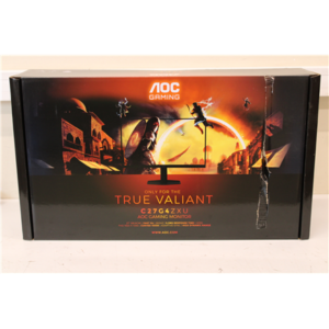 SALE OUT. AOC Gaming C27G4ZXU 27", 1920x1080/1ms/300cd/m², HDMI, DisplayPort, Headphone Out | SALE OUT. AOC | C27G4ZXU | 27 " | VA | FHD | 16:9 | 280 Hz | 1 ms | 1920 x 1080 pixels | 300 cd/m² | HDMI ports quantity 2 | Warranty 36 month(s) | DAMAGED PACKAGING