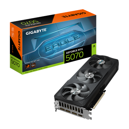 Gigabyte GeForce RTX 5070 EAGLE OC SFF 12G | NVIDIA | 12 GB | GeForce RTX 5070 | GDDR7 | HDMI ports quantity 1 | PCI-E 5.0 - Image 2