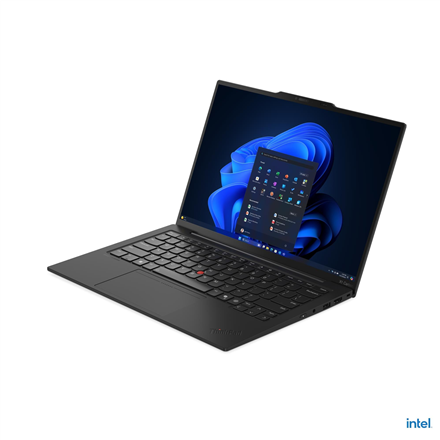 Lenovo ThinkPad X1 Carbon G13 Aura Edition | Black | 14 " | IPS | WUXGA | 1920 x 1200 pixels | Anti-glare | Intel Core Ultra 7 | 258V | 32 GB | Soldered LPDDR5x | Solid-state drive capacity 512 GB | Intel Arc Graphics 140V | Windows 11 Pro | 802.11be | Bluetooth version 5.4 | LTE Upgradable | Keyboard language Nordic | Keyboard backlit | Warranty 36 month(s) | Battery warranty 12 month(s) - Image 4