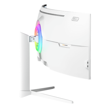 Arozzi Nova | 49 " | VA | 32:9 | 165 Hz | 4 ms | 5120 x 1440 pixels | 350 cd/m² | HDMI ports quantity 2 | White - Image 6