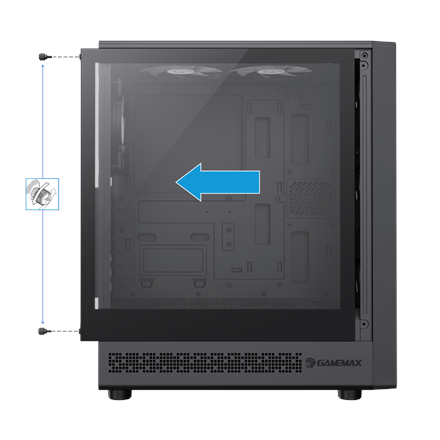 Gamemax Case | STORM 2 AB | ATX - Image 3