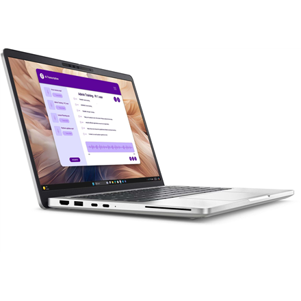 Dell Pro 13 Plus | 13.3 " | Touchscreen | FHD+ | Intel Core Ultra 7 | 266V | 16 GB | LPDDR5x | Solid-state drive capacity 512 GB | Intel Arc Graphics | Windows 11 Pro | 802.11be | Bluetooth version 5.4 | Keyboard language English | Keyboard backlit | Warranty 36 month(s) | Battery warranty 12 month(s) - Image 3