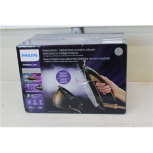 SALE OUT. | Philips PerfectCare Elite Ironing system | GC9682/80 | Iron | 2700 W | Water tank capacity 1800 ml | Continuous steam 165 g/min | Black | DAMAGED PACKAGING