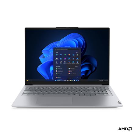Lenovo ThinkBook 16 G9 AHP | Arctic Grey | 16 " | IPS | WUXGA | 1920 x 1200 pixels | Anti-glare | AMD Ryzen 5 | 220 | 16 GB | SODIMM DDR5 | Solid-state drive capacity 512 GB | AMD Radeon 740M Graphics | Windows 11 Pro | 802.11be | Bluetooth version 5.4 | Keyboard language English | Keyboard backlit | Warranty 24 month(s) | Battery warranty 12 month(s) - Image 2