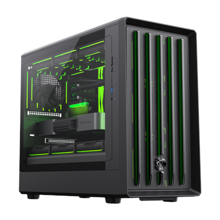 Gamemax Case | CLAW 360 BK | M-ATX - Image 2