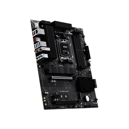 PRO B850-S WIFI6E | MSI Processor family AMD | Processor socket AM5 | DDR5 | Supported hard disk drive interfaces SATA, M.2 - Image 4