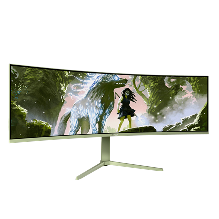 Arozzi Nova | 49 " | VA | 32:9 | 165 Hz | 4 ms | 5120 x 1440 pixels | 350 cd/m² | HDMI ports quantity 2 | Forest Green - Image 5