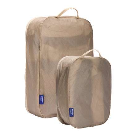 Thule Packing Cube Set, 1x Medium, 1x Small | Packing Cube | Gentle Beige - Image 3