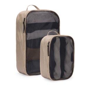 Thule Packing Cube Set, 1x Medium, 1x Small | Packing Cube | Gentle Beige