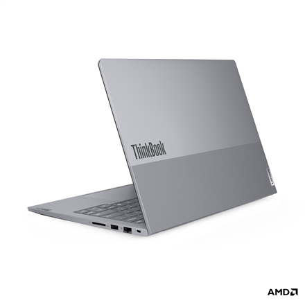 Lenovo ThinkBook 14 G9 AHP | Arctic Grey | 14 " | IPS | WUXGA | 1920 x 1200 pixels | Anti-glare | AMD Ryzen 5 | 220 | 16 GB | SODIMM DDR5 | Solid-state drive capacity 512 GB | AMD Radeon 740M Graphics | Windows 11 Pro | 802.11be | Bluetooth version 5.4 | Keyboard language Nordic | Keyboard backlit | Warranty 24 month(s) | Battery warranty 12 month(s) - Image 7