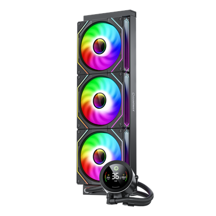 Gamemax CPU Liquid Cooler | ICEBURG 360 DIGITAL BK | Black - Image 3