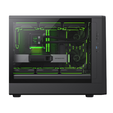 Gamemax Case | CLAW 360 BK | M-ATX - Image 4