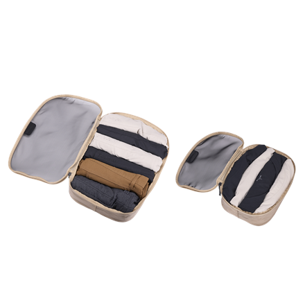 Thule Packing Cube Set, 1x Medium, 1x Small | Packing Cube | Gentle Beige - Image 4