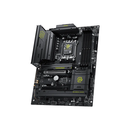 MSI MAG B850 TOMAHAWK WIFI | Processor family AMD | Processor socket AM5 | DDR5 | Supported hard disk drive interfaces SATA, M.2 | Number of SATA connectors 4 - Image 4