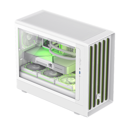 Gamemax Case | CLAW 360 WH | M-ATX - Image 6
