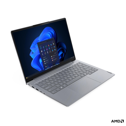 Lenovo ThinkBook 14 G9 AHP | Arctic Grey | 14 " | IPS | WUXGA | 1920 x 1200 pixels | Anti-glare | AMD Ryzen 5 | 220 | 16 GB | SODIMM DDR5 | Solid-state drive capacity 512 GB | AMD Radeon 740M Graphics | Windows 11 Pro | 802.11be | Bluetooth version 5.4 | Keyboard language Nordic | Keyboard backlit | Warranty 24 month(s) | Battery warranty 12 month(s) - Image 3