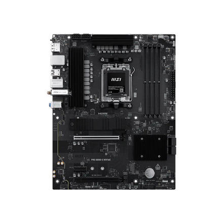 PRO B850-S WIFI6E | MSI Processor family AMD | Processor socket AM5 | DDR5 | Supported hard disk drive interfaces SATA, M.2 - Image 2