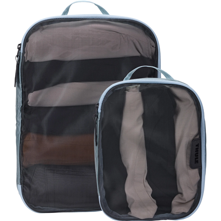 Thule Packing Cube Set, 1x Medium, 1x Small | Packing Cube | Pond Gray - Image 4