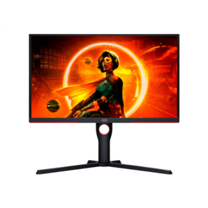 AOC | Monitor | 25G3ZM/BK | 24.5 " | VA | FHD | 16:9 | 240 Hz | 1 ms | 1920 x 1080 | 300 cd/m² | HDMI ports quantity 2 | Black/Red | Warranty 36 month(s)