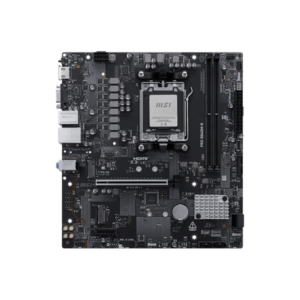 MSI PRO B840M-B | Processor family AMD | Processor socket AM5 | DDR5 | Supported hard disk drive interfaces SATA, M.2 | Number of SATA connectors 4