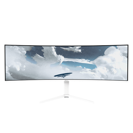 Arozzi Nova | 49 " | VA | 32:9 | 165 Hz | 4 ms | 5120 x 1440 pixels | 350 cd/m² | HDMI ports quantity 2 | White - Image 4