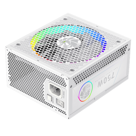 Gamemax PSU | RGB 750G WH | 750 W | Gold | White | Full Modular - Image 5