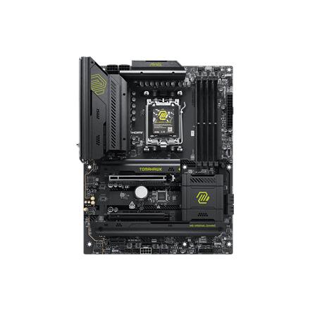 MSI MAG B850 TOMAHAWK WIFI | Processor family AMD | Processor socket AM5 | DDR5 | Supported hard disk drive interfaces SATA, M.2 | Number of SATA connectors 4 - Image 2