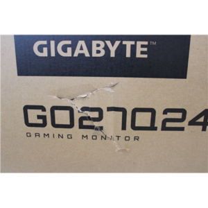 Gigabyte SALE OUT. | GO27Q24 | 27 " | QD-OLED | QHD | 240 Hz | 0.03 ms | 2560 x 1440 pixels | 400 cd/m² | HDMI ports quantity 2 | Warranty 35 month(s) | DAMAGED PACKAGING